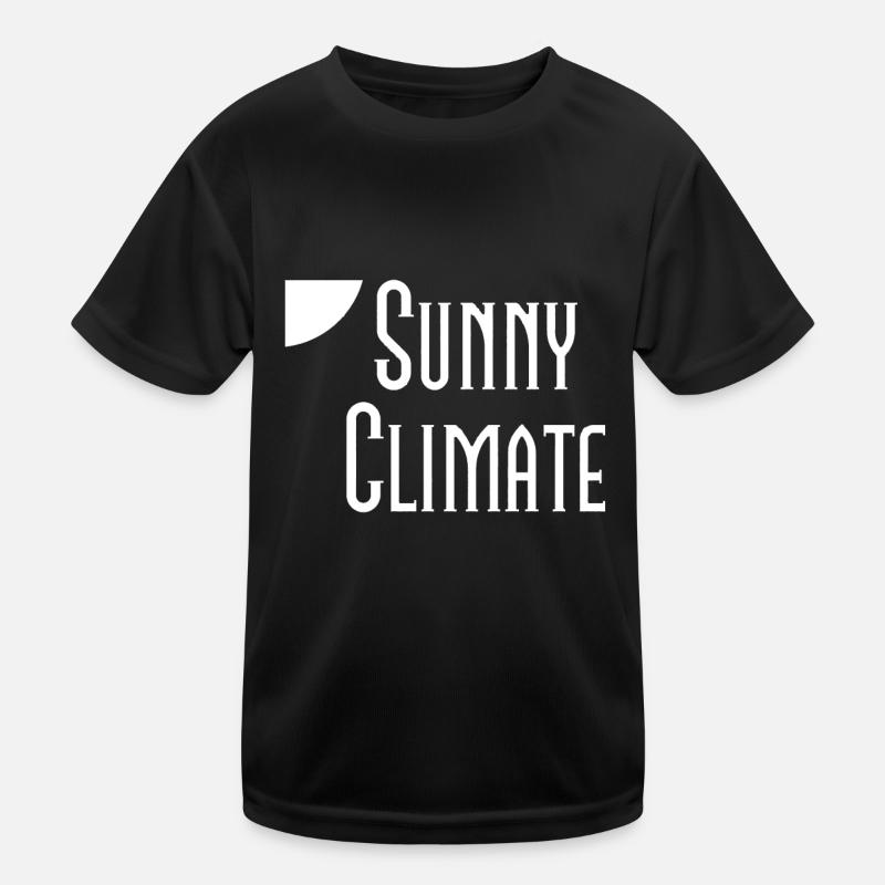 sonniges Klima Kinder Funktions-T-Shirt