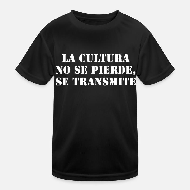 Latino Kultur Spruch Spanisch Kinder Funktions-T-Shirt