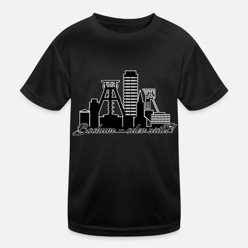 Bochum // Illustration Kinder Funktions-T-Shirt