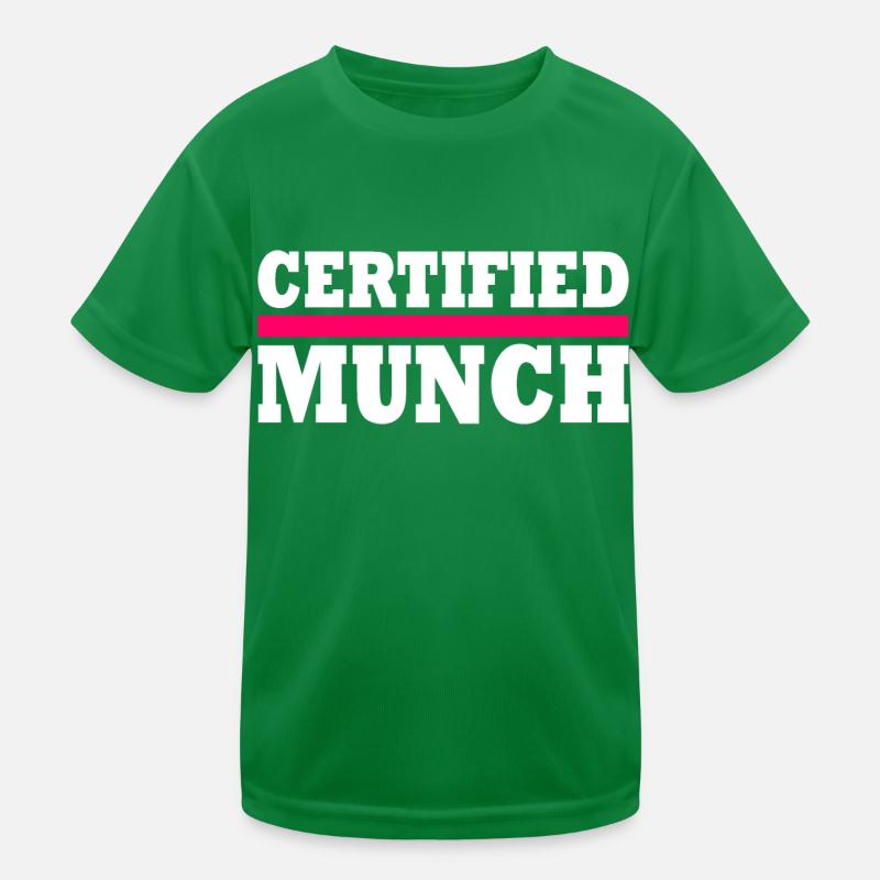 Certified munch Kids Functional T-Shirt