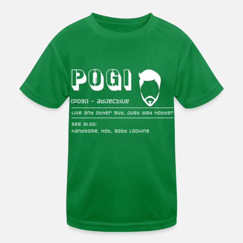 Hilarious Pogi declaration Philippine flag Kids Functional T-Shirt