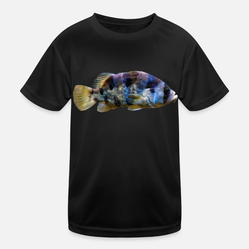 Fisch Kinder Funktions-T-Shirt