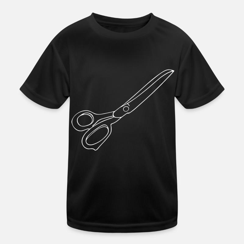 Schneider Schere Handarbeit Kinder Funktions-T-Shirt