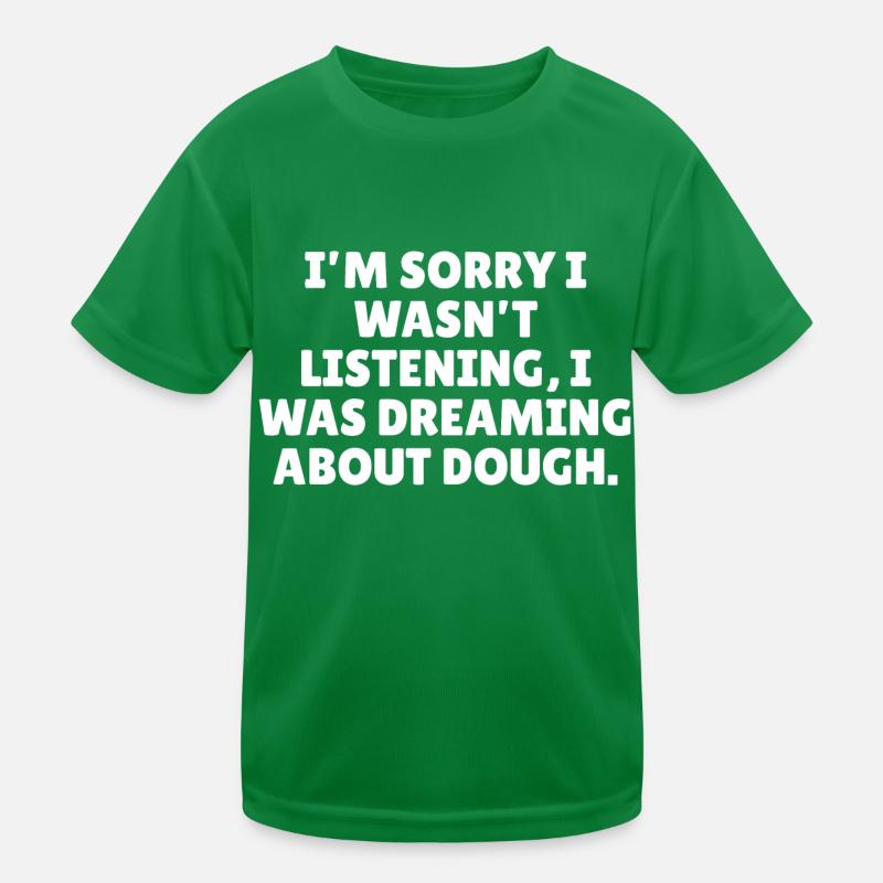 Funny baking slogan Kids Functional T-Shirt