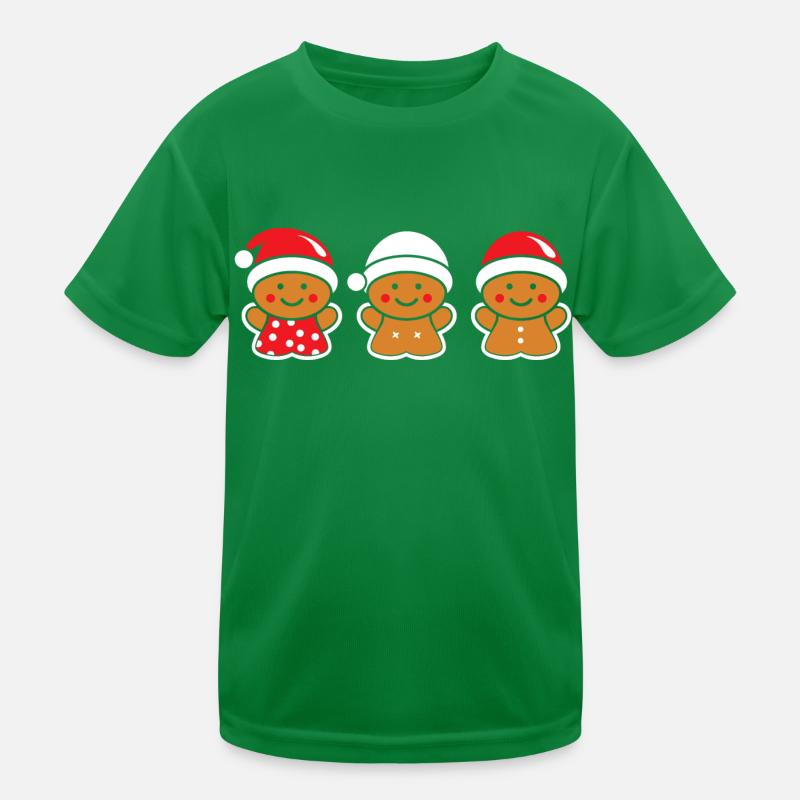Lebkuchenmann Kinder Funktions-T-Shirt