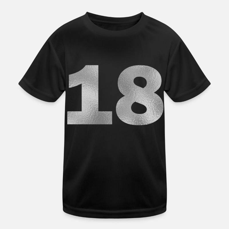 Anniversaire 18 ans T-shirt sport Enfant
