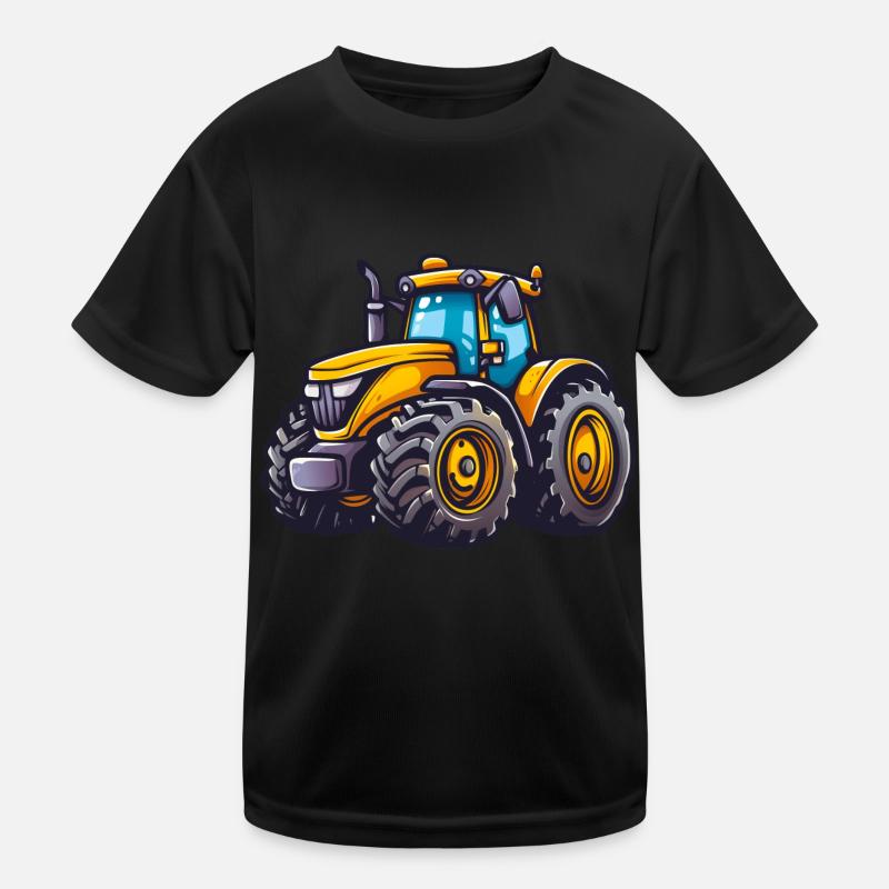 Niedlicher Traktor Kinder Funktions-T-Shirt