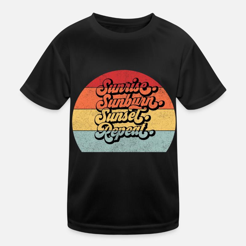 Lever du soleil T-shirt sport Enfant