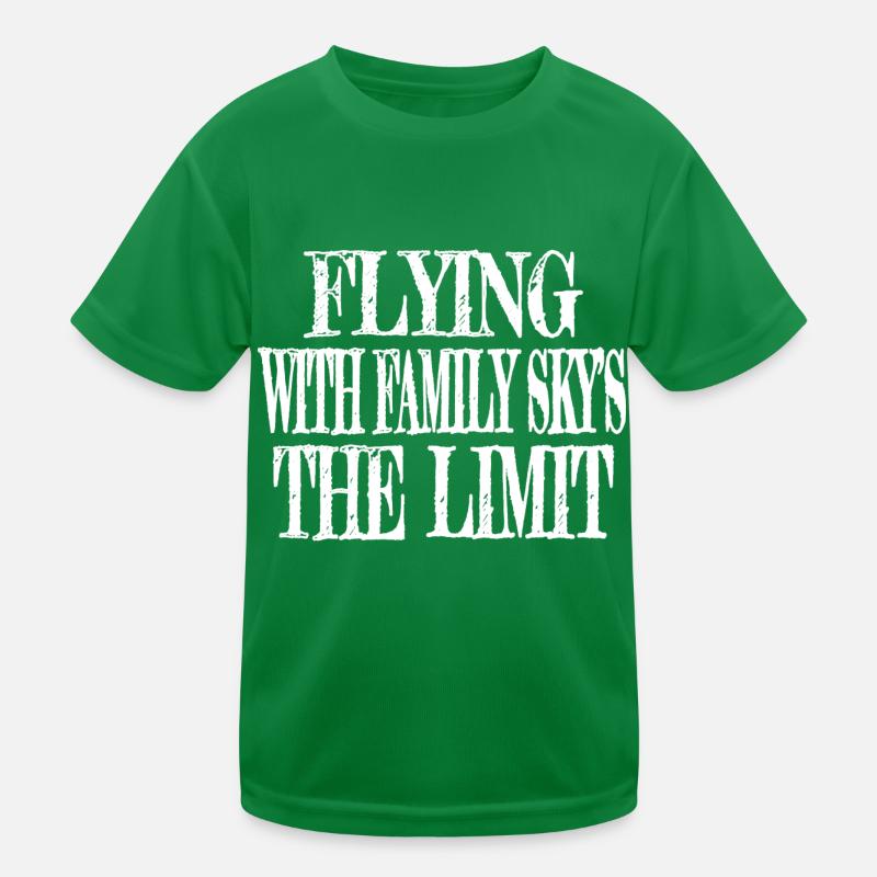 Aventures de vol Navigation d’avion blague T-shirt sport Enfant
