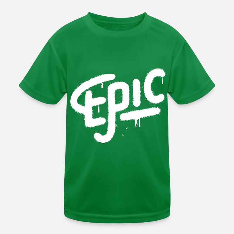 episch Graffiti Spray Kinder Funktions-T-Shirt