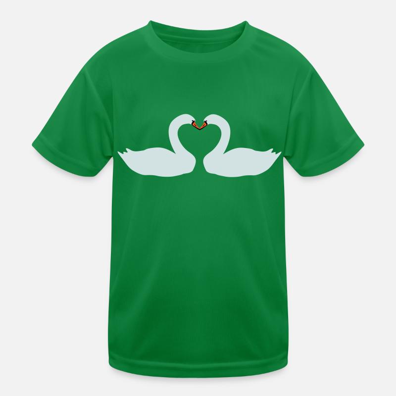 cygne T-shirt sport Enfant