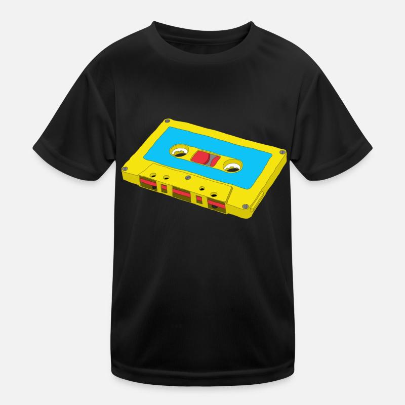Kompaktkassette Kinder Funktions-T-Shirt