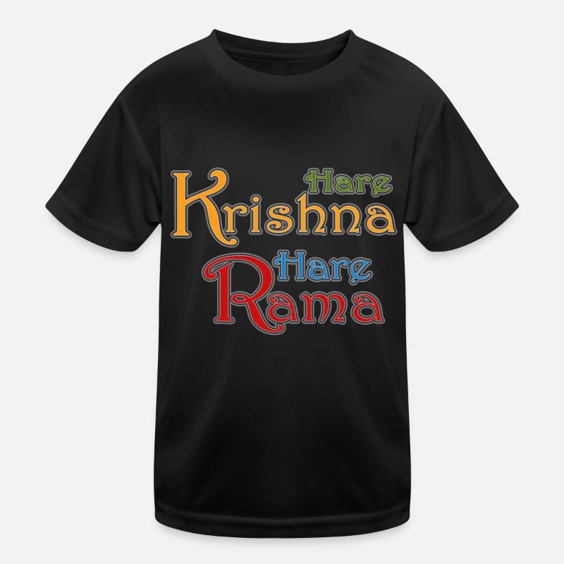 Hare Krishna Hare Rama Kids Functional T-Shirt