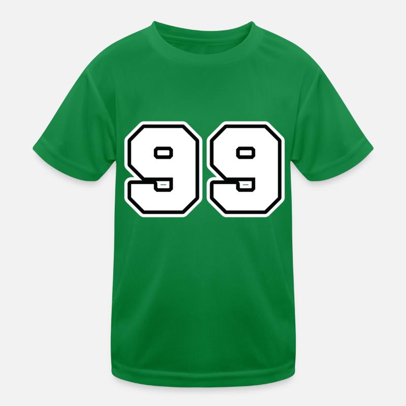 NUMBER 99 Kids Functional T-Shirt