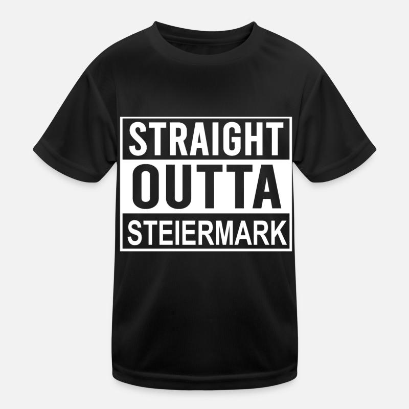 STRAIGHT OUTTA STYRIE T-shirt sport Enfant