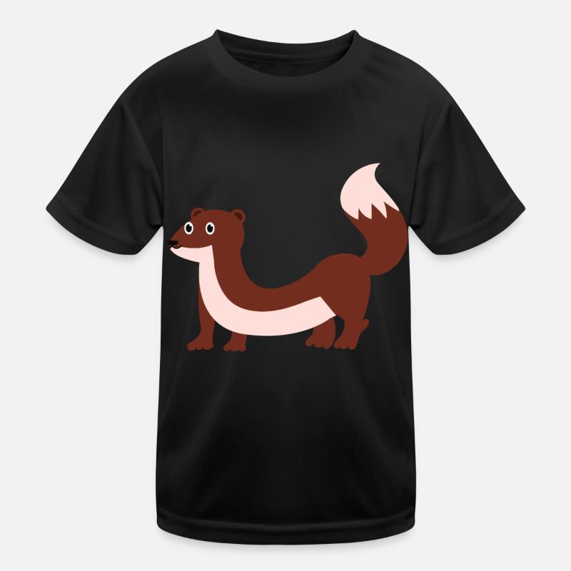 Wiesel Kinder Funktions-T-Shirt