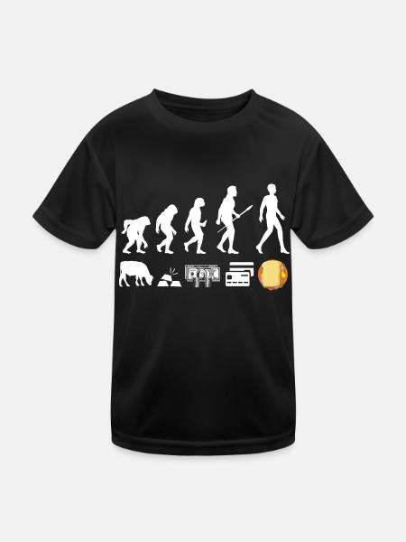 Food Makers Grill BBQ Sandwich Grill Maître - T-shirt sport Enfant - noir - Devant