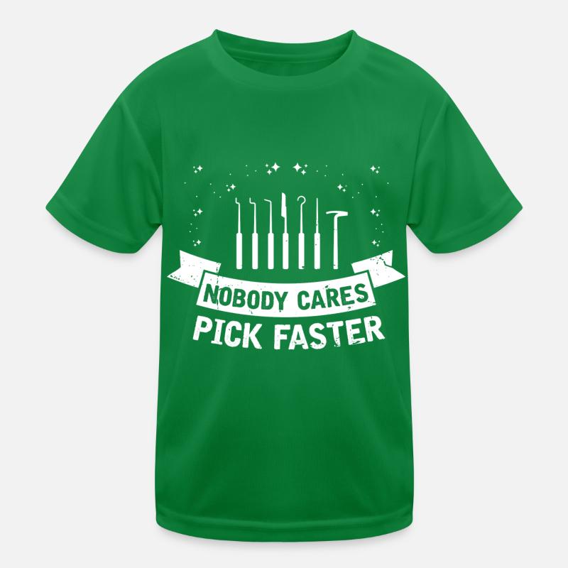 Conception de serrure de service de déverrouillage expert en serrure T-shirt sport Enfant