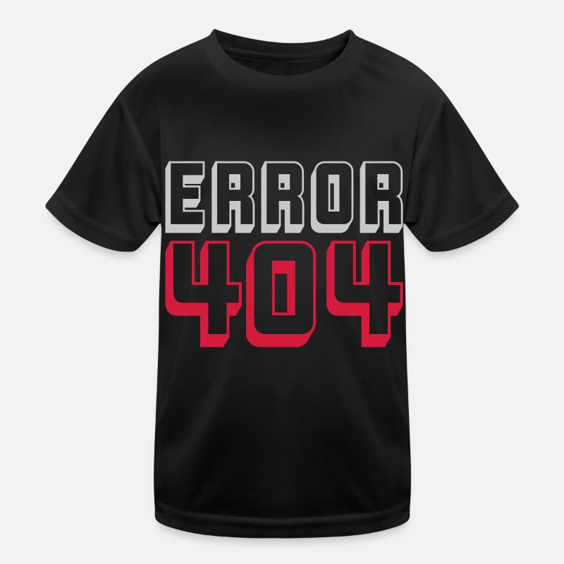 Error 404 Computer Connection Kids Functional T-Shirt