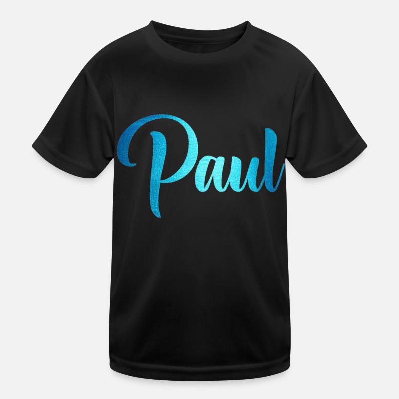 Paul Kinder Funktions-T-Shirt
