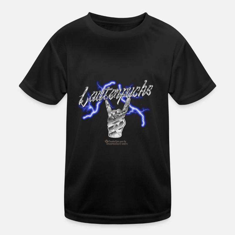 Pommesgabel Lauterfuchs Kinder Funktions-T-Shirt