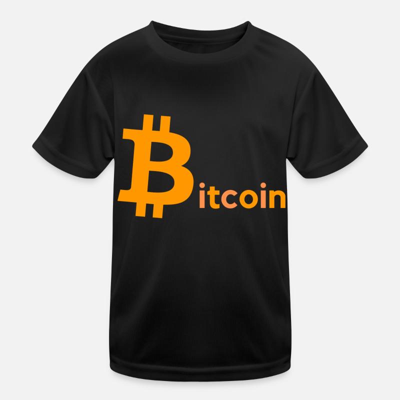Bitcoin Kinder Funktions-T-Shirt