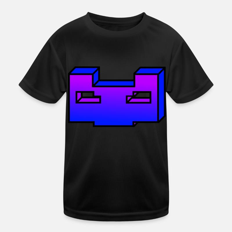Masque cool / par exemple pour les arrière-plans de streaming T-shirt sport Enfant