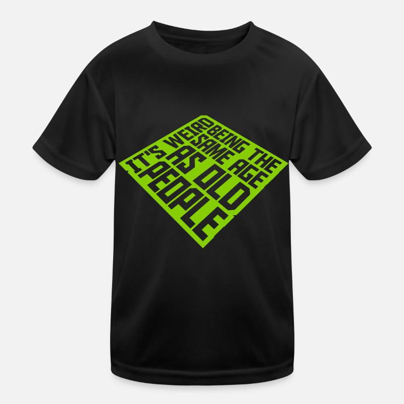 être âgé T-shirt sport Enfant