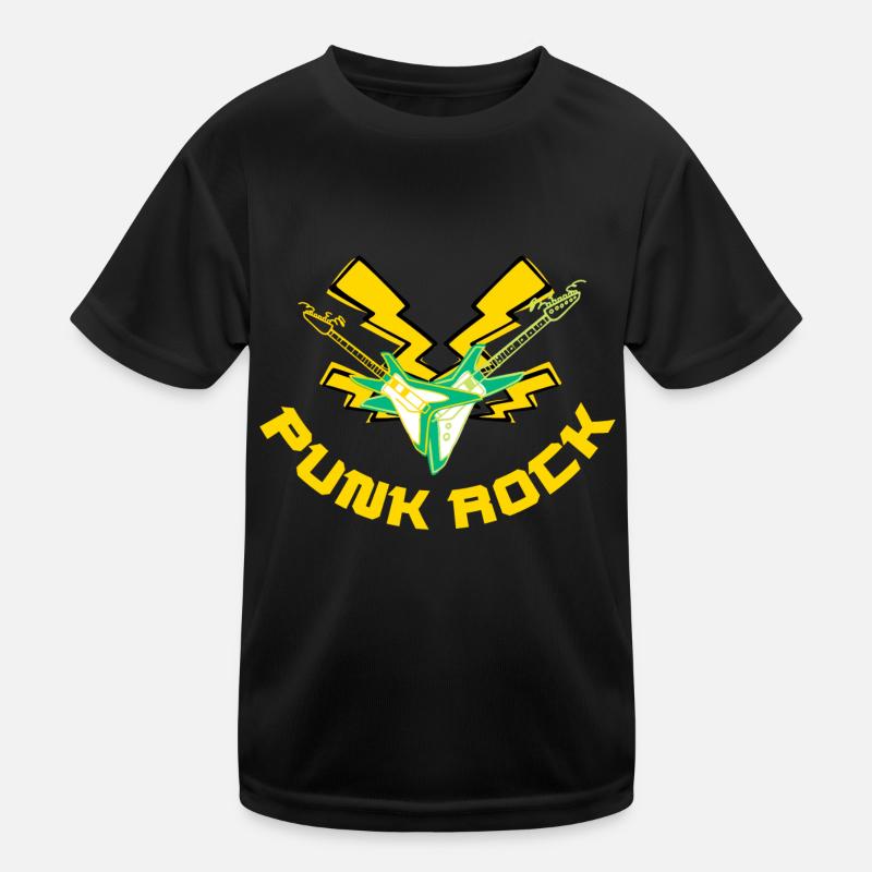Punk Rock Kinder Funktions-T-Shirt