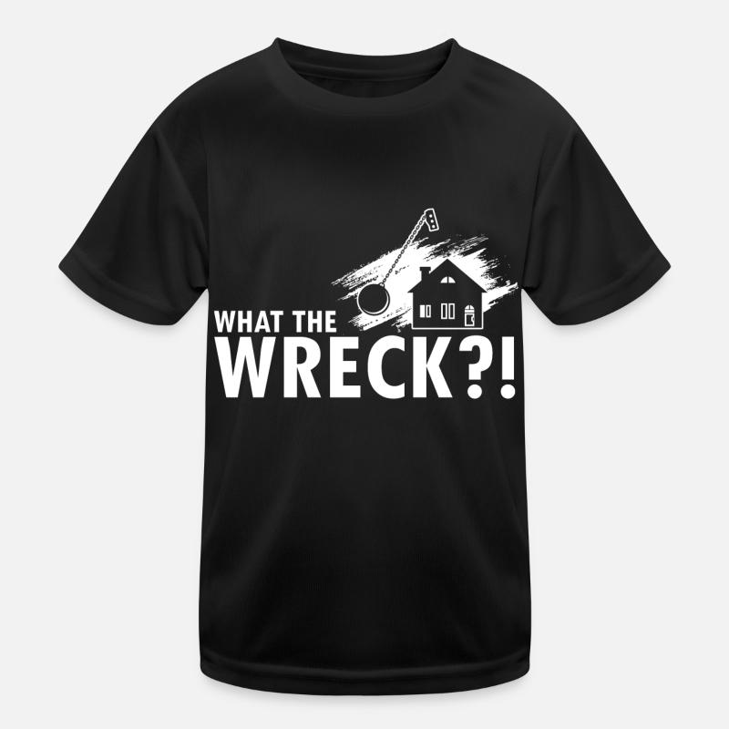 Démolition et rénovation de maisons T-shirt sport Enfant