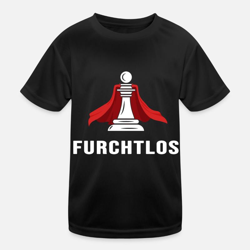 Schach Schachmatt Schachspieler Schach-Held Kinder Funktions-T-Shirt