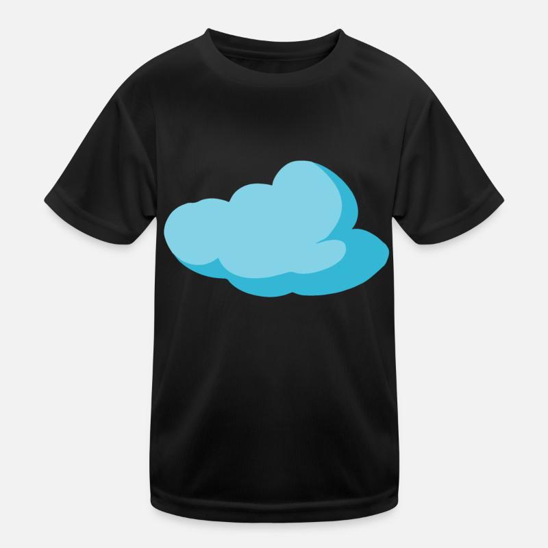 Cloud Blue Cloud Sky Gift Idea Kids Functional T-Shirt