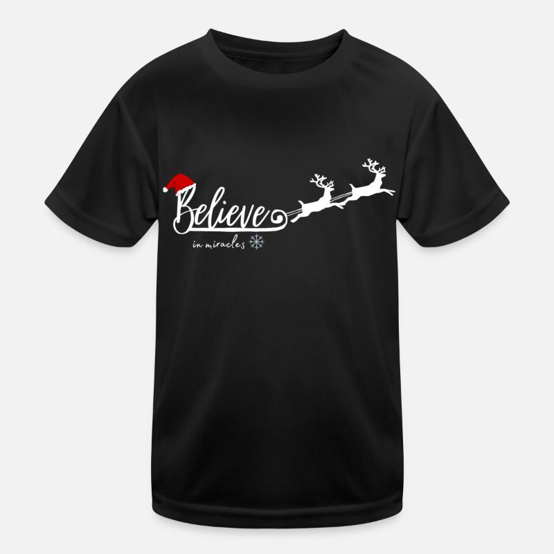 Croyez en miracles_white T-shirt sport Enfant