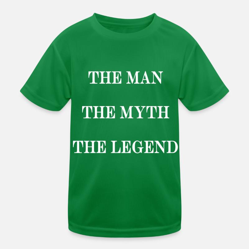 the man Kinder Funktions-T-Shirt