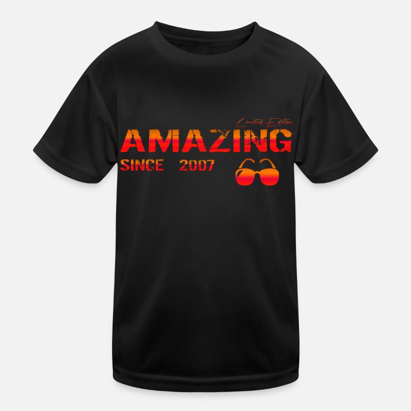 Amazing since 2007 Kids Functional T-Shirt
