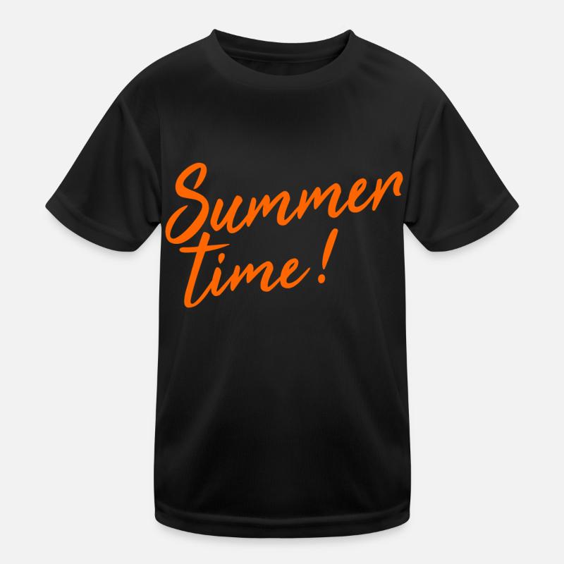 Heure d'été! T-shirt sport Enfant