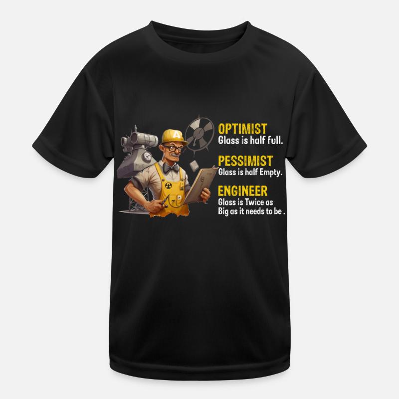 Nuklearplan Design für Kernenergie und Kernkraft Kinder Funktions-T-Shirt