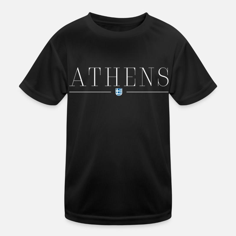 Ich liebe Athen Kinder Funktions-T-Shirt