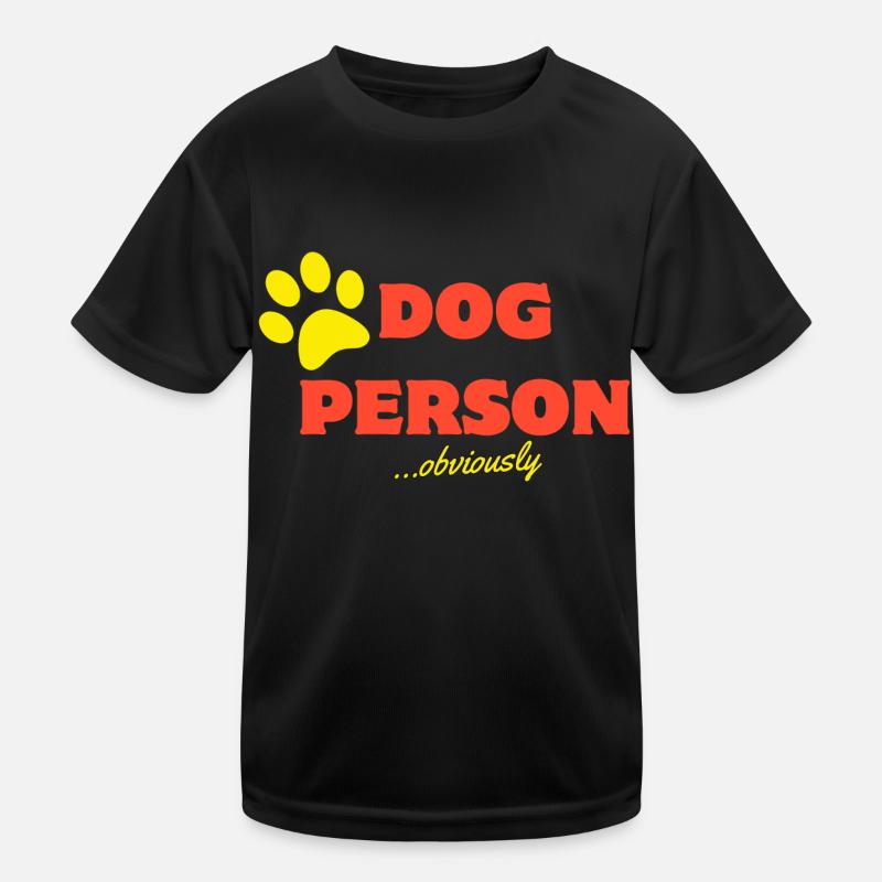 Chien Personne T-shirt sport Enfant