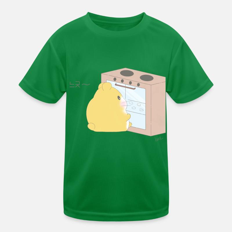 Hamster Baking Kids Functional T-Shirt