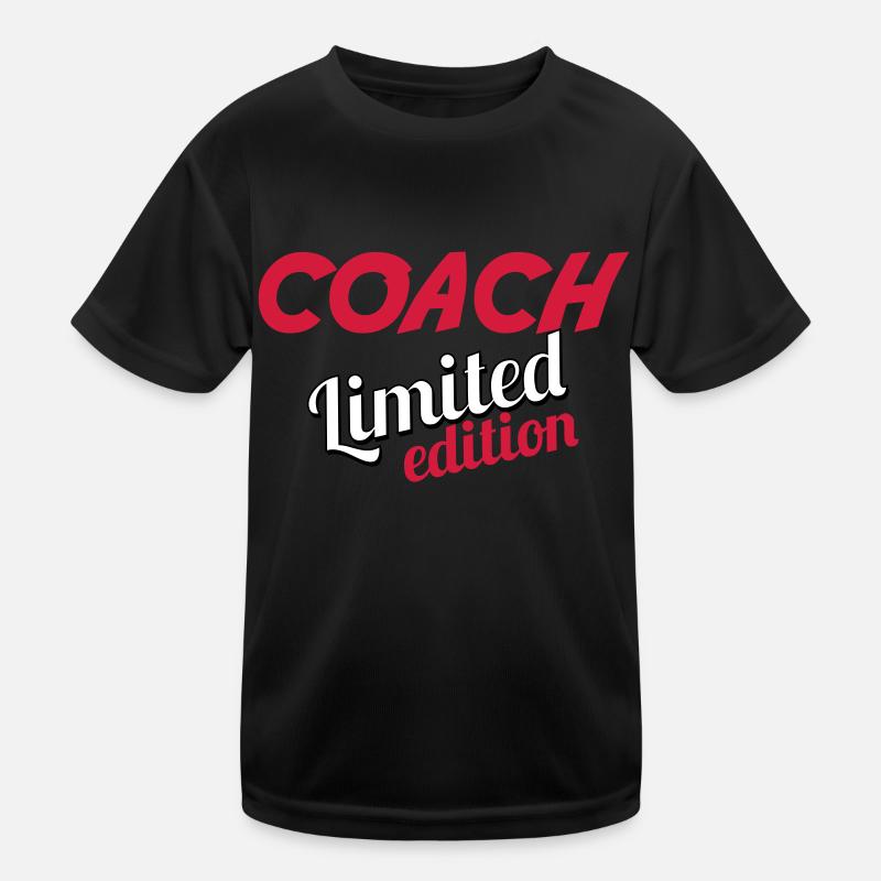 COACH LIMITIERTE AUFLAGE - Kinder Funktions-T-Shirt - Schwarz