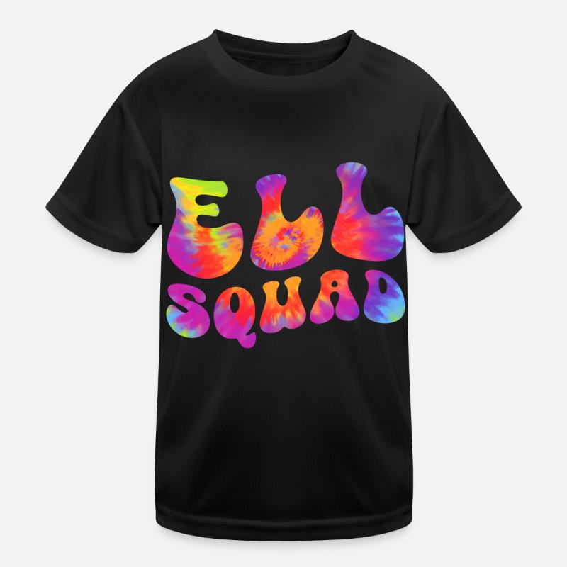 ELL Squad Formateur d’enseignants de cours d’anglais T-shirt sport Enfant