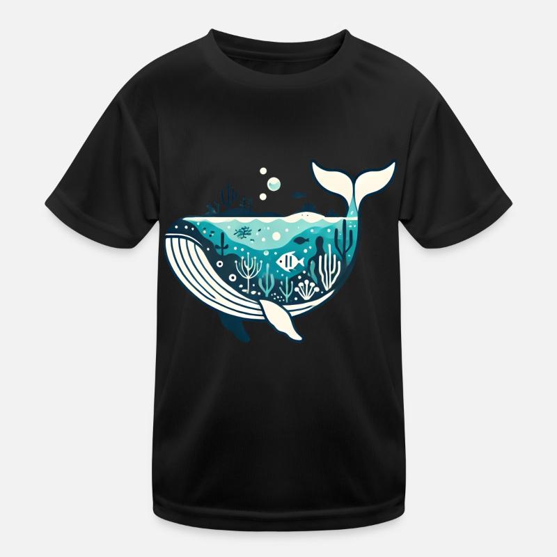 Wal Kinder Funktions-T-Shirt