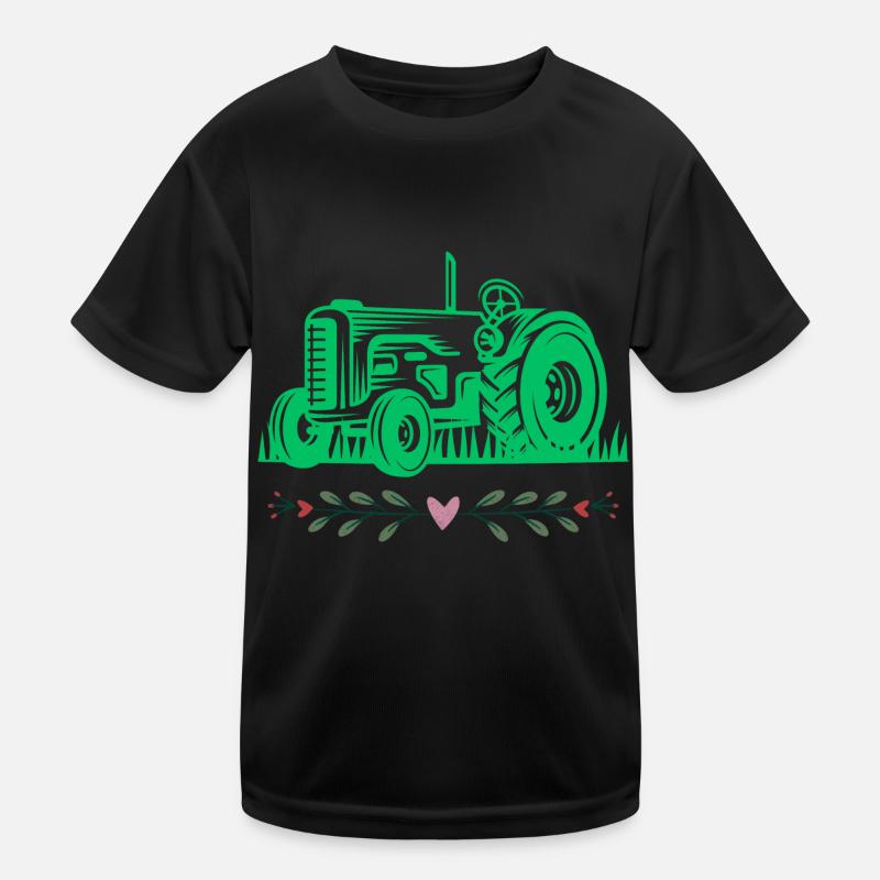 Traktor / Traktor / Traktor Kinder Funktions-T-Shirt