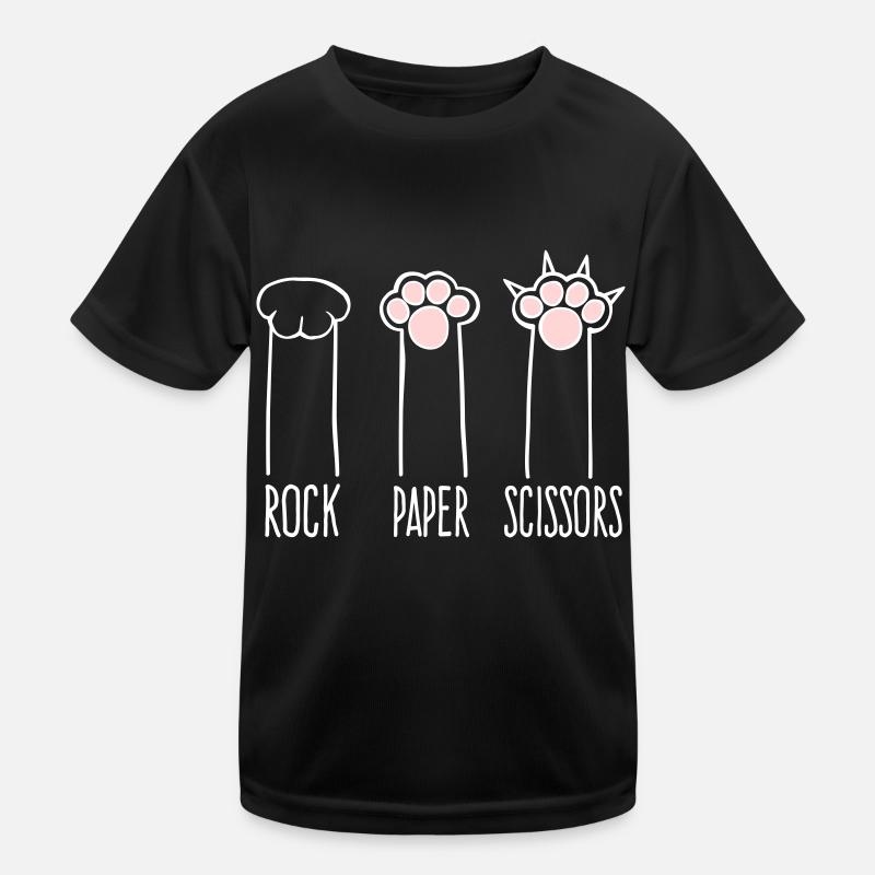 Rock Paper Scissors Kinder Funktions-T-Shirt