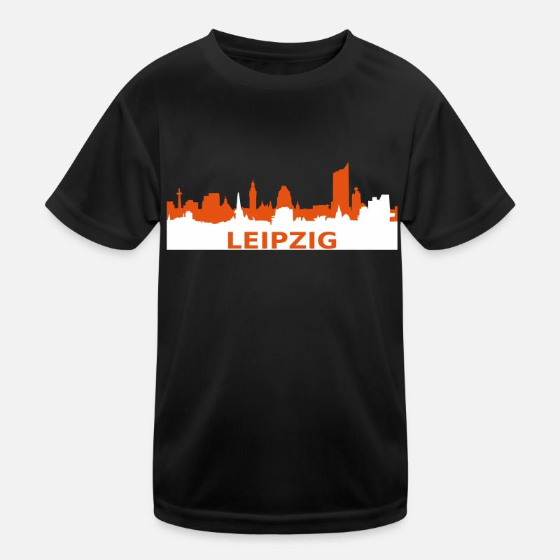 Skyline Leipzig Kinder Funktions-T-Shirt