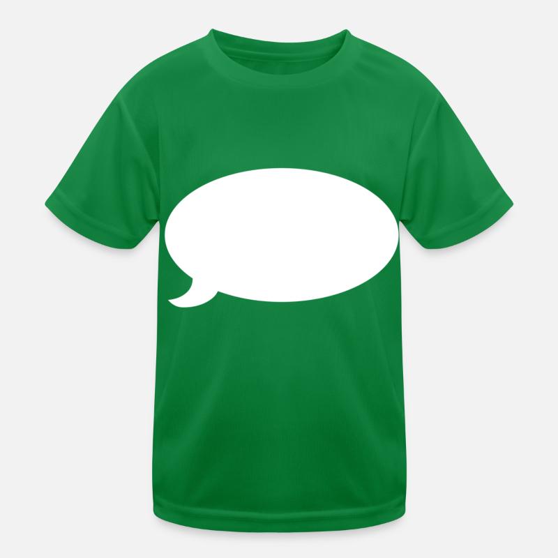 Bubble (white) Kids Functional T-Shirt