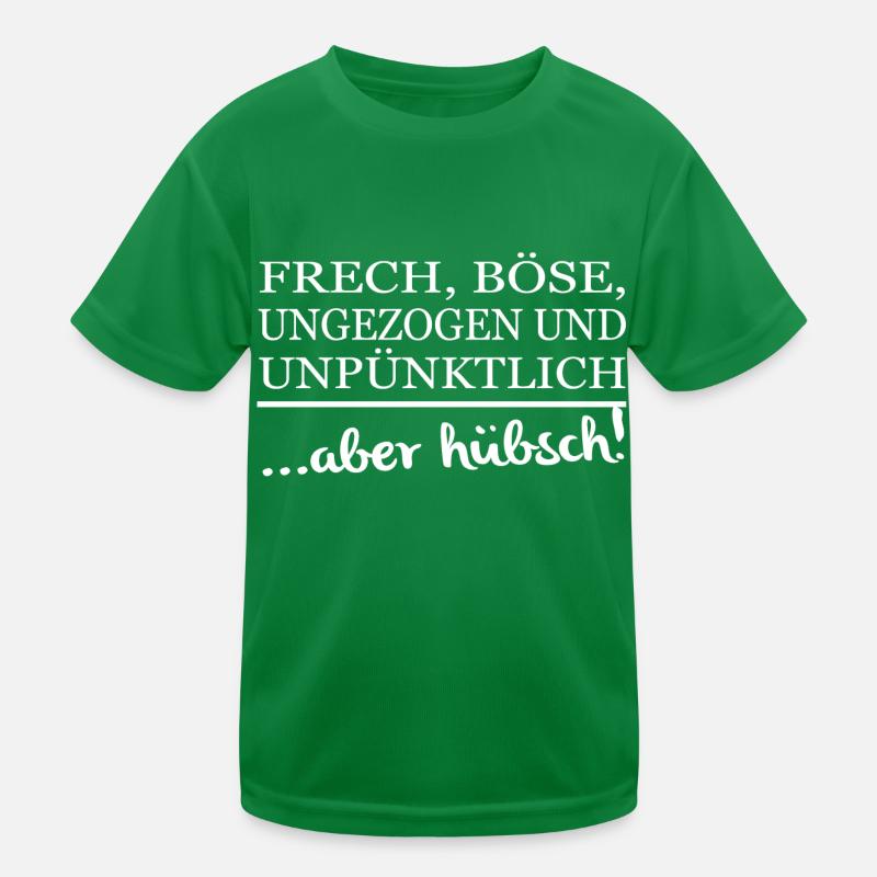 ...aber hübsch! Kinder Funktions-T-Shirt
