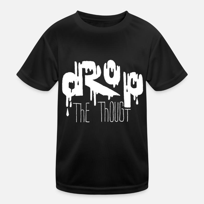 Deep Thoughts – Creative Design for Thinkers - Kids Functional T-Shirt - black