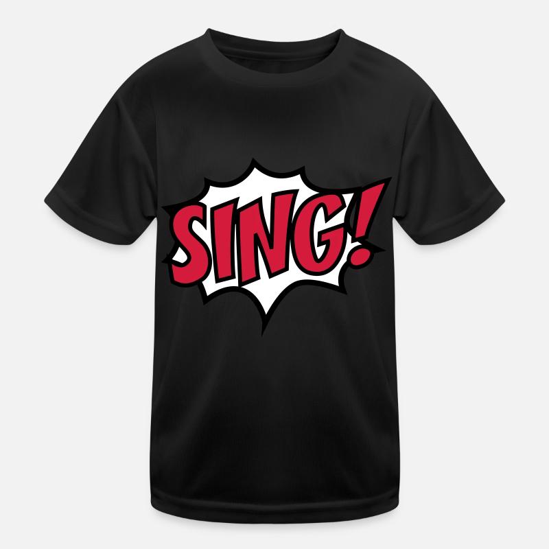 sing Kids Functional T-Shirt